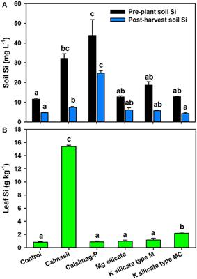 Uptake of Silicon by Sugarcane from Applied Sources May Not Reflect Plant-Available Soil Silicon and Total <mark class="highlighted">Silicon Content</mark> of Sources